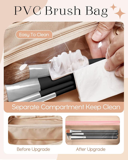 Makeup Bag Travel Cosmetic Bag Toiletry Make Up Bags Cute Women Large Capacity