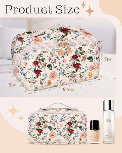 Makeup Bag Travel Cosmetic Bag Toiletry Make Up Bags Cute Women Large Capacity