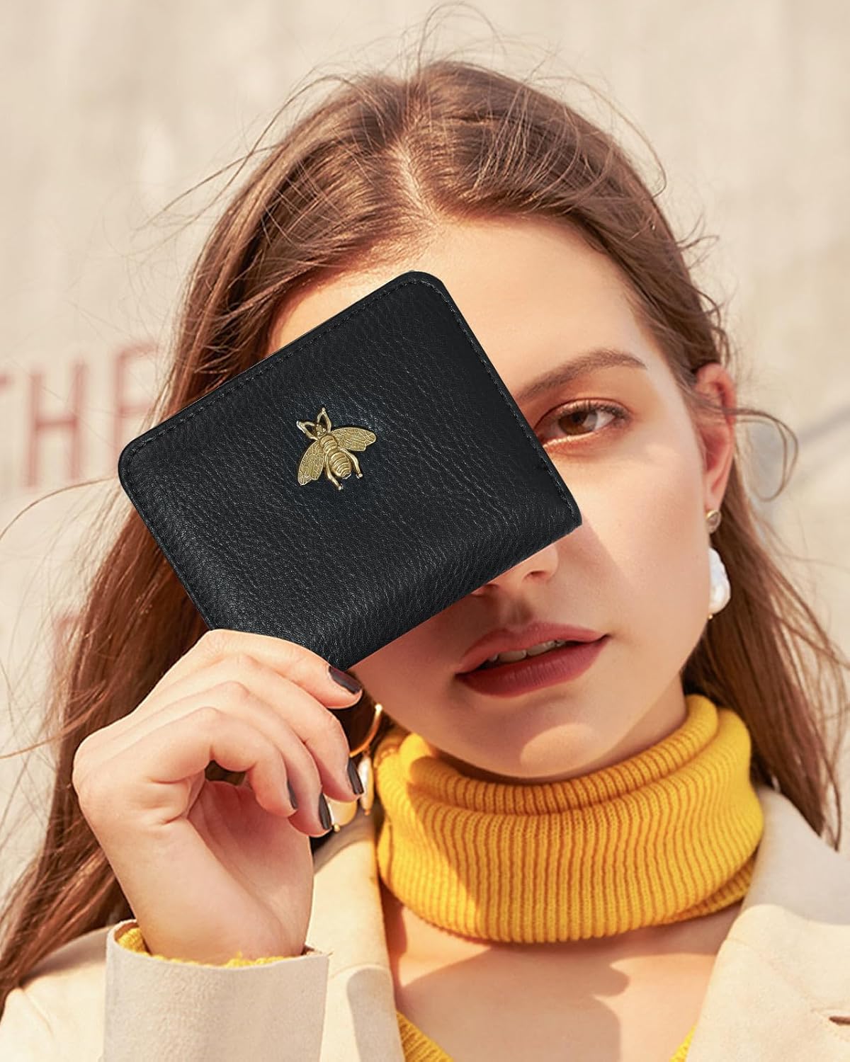 Credit Card Holder Wallet for Women Cute Leather Ladies Teen Girls Female Cardholder Wallets Accordion Purse